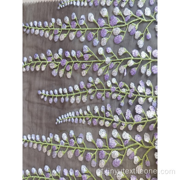 Tessuto di fiore di grigiolo in maglia multiplora
